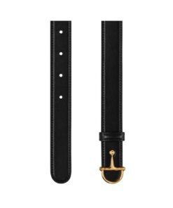 Alternative view of Horsebit Buckle Schwarz 2 cm