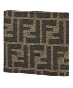 Alternative view of Brieftasche aus Jacquard mit FF-Muster 9.6cm