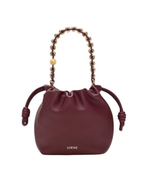 Alternative view of Mini Flamenco Tasche Dunkelburgunder 17cm