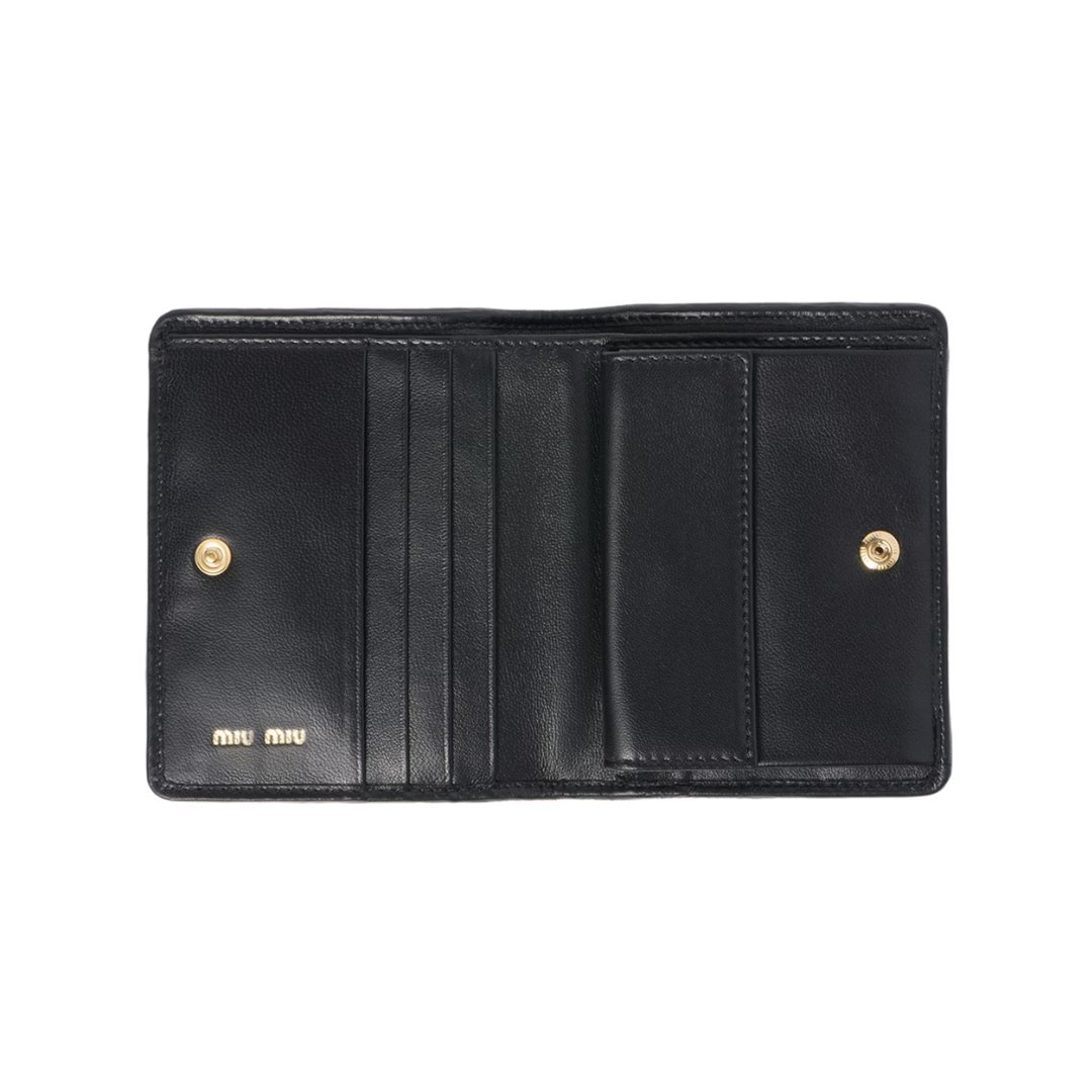 Matelassé-Nappa-Leder Schwarz 7.8cm – Bild 2