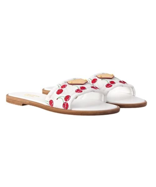 Alternative view of TM Lily Flat Mule Wei?/Rot