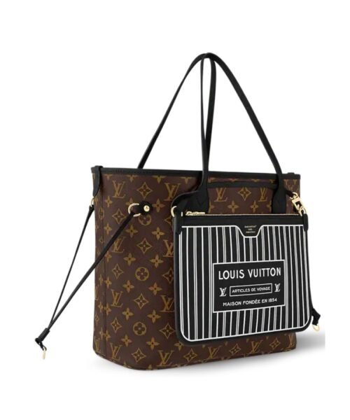 Alternative view of Neverfull Bandouli?re Inside Out Schwarz 26.5cm