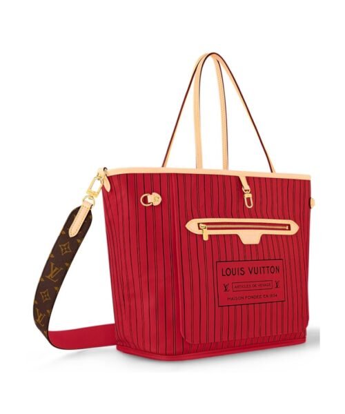 Alternative view of Bandouli?re Inside Out MM Tote-Tasche in Rouge Sari 31cm