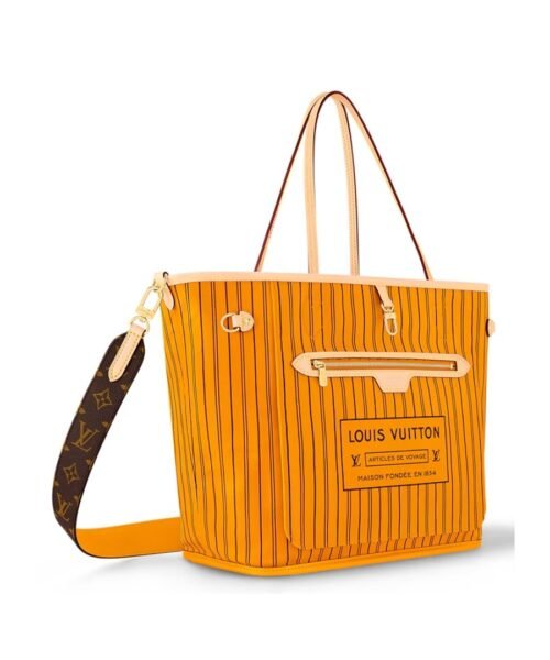 Alternative view of Bandouli?re Inside Out MM Tote-Tasche in Jaune Safran 31cm