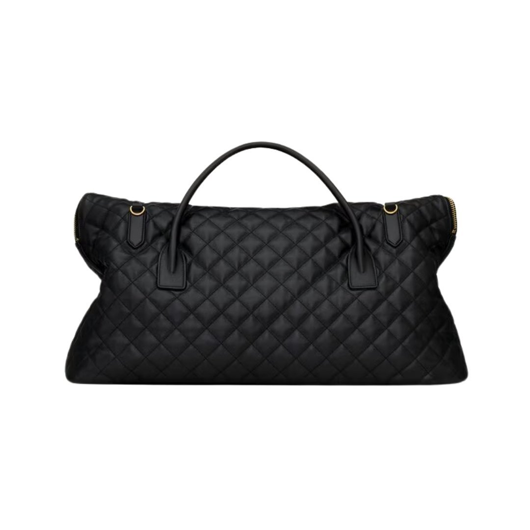 ES Giant Travel Bag aus gestepptem Leder 56cm – Bild 2