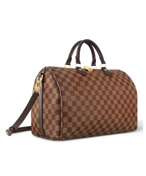 Alternative view of Speedy Bandouli?re aus Damier Ebene Canvas 35cm