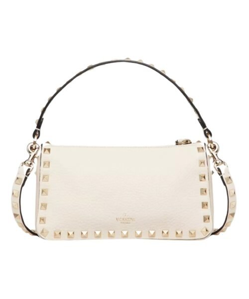 Alternative view of Kalbsleder Crossbody Hell-Elfenbein 19cm