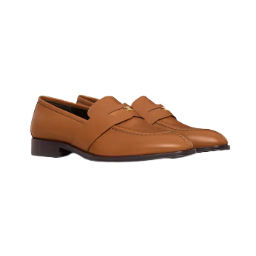 Malaquais Triomphe Loafer aus poliertem Rindsleder – Bild 2