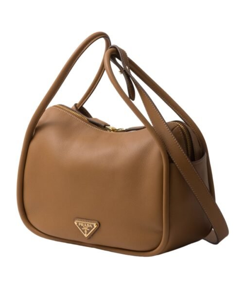 Alternative view of Darling Lederhandtasche in Karamell 18cm