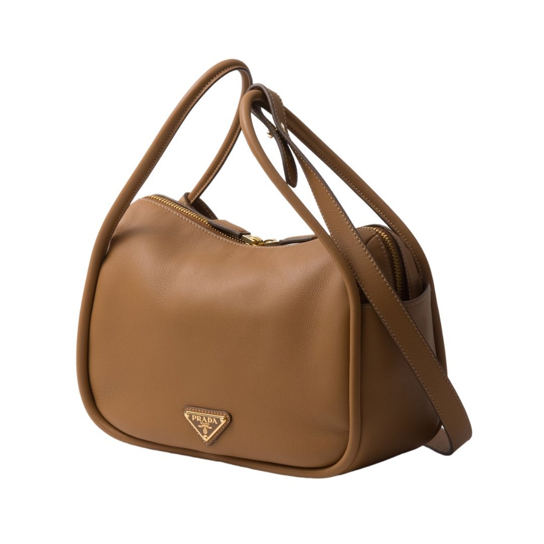 Darling Lederhandtasche in Karamell 18cm – Bild 2