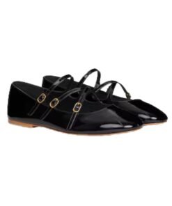Alternative view of Die Criss-Cross Babies Ballerina aus Lack-Kalbsleder
