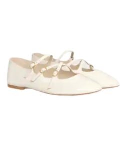 Alternative view of Die Criss-Cross Babies Ballerina aus Lack-Kalbsleder
