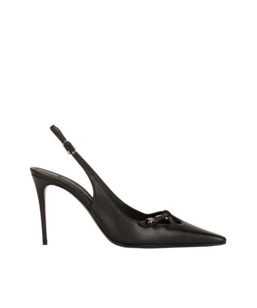 Nappaleder Slingbacks 9cm