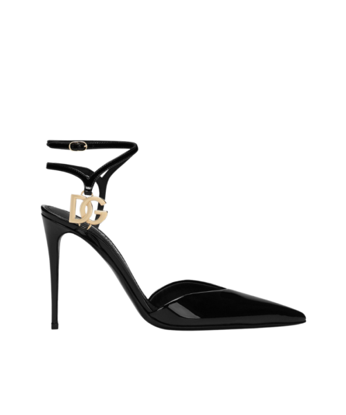 Lackleder Slingbacks 10.5cm