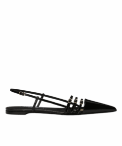 Lackleder Slingbacks