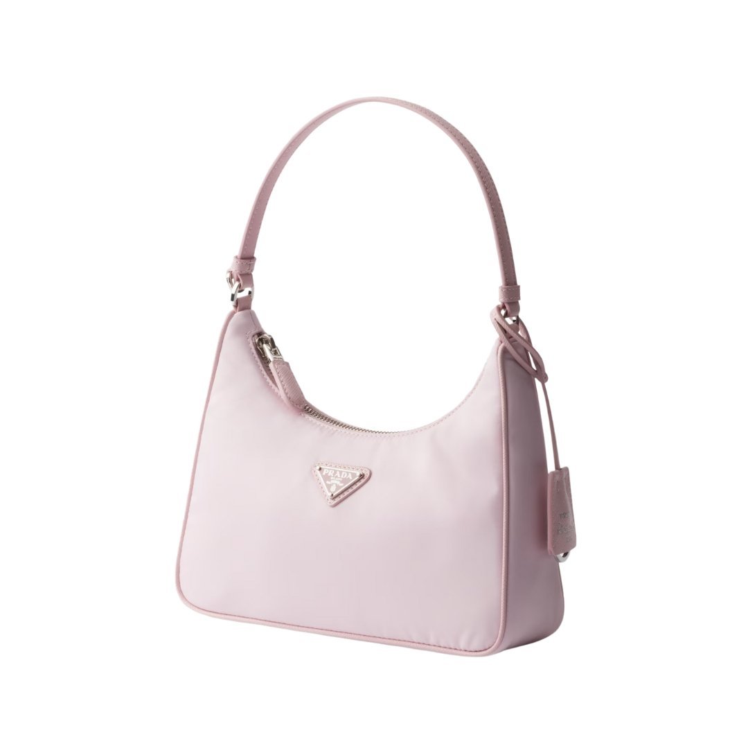 Re-Nylon- und Saffiano in Alabasterrosa 17cm – Bild 2