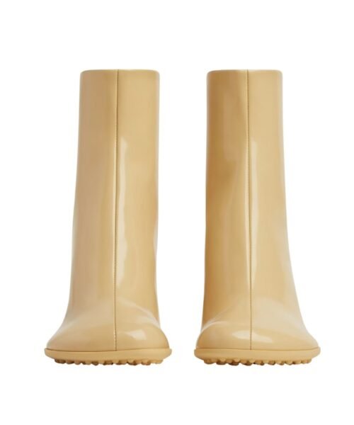 Alternative view of Leder-Stiefeletten mit Gummisohle 7.5