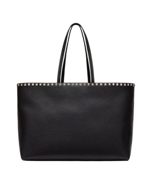 Alternative view of Kalbsleder Tote Schwarz 48cm