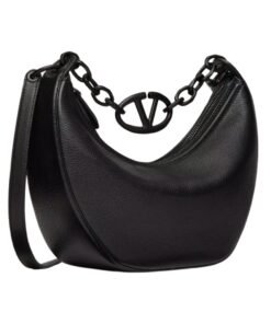 Alternative view of VLogo Moon Kleine Hobo Schwarz 29cm