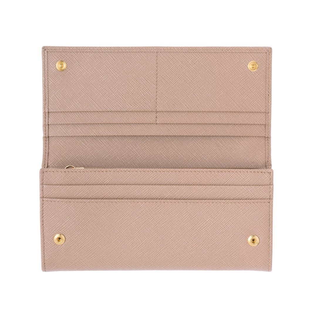 Große Saffiano-Leder in Puderrosa 9.5cm – Bild 2
