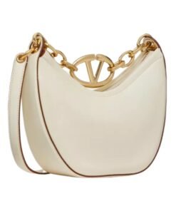 Alternative view of VLogo Moon Mini Hobo Ivory 20cm
