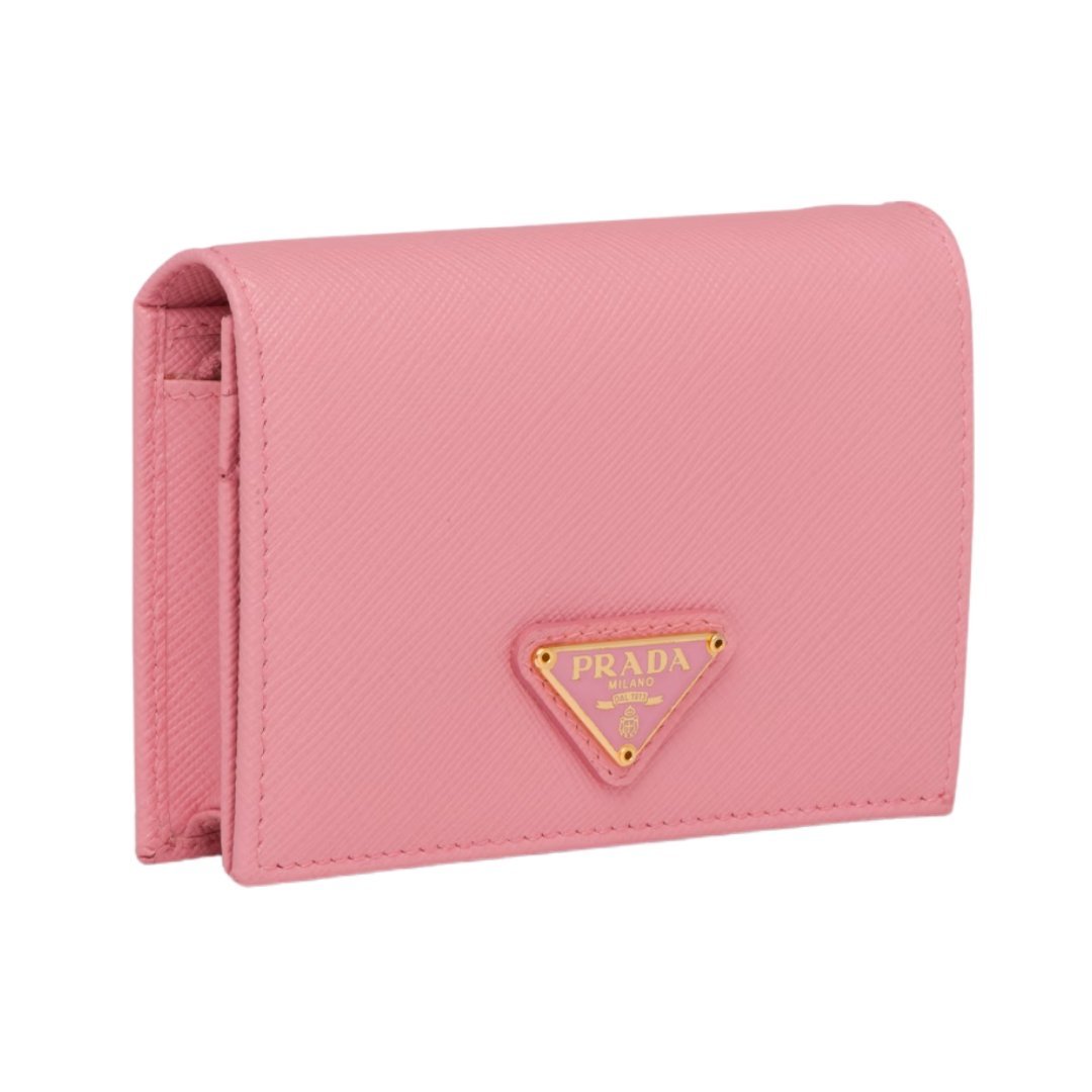 Kleine Saffiano-Leder in Blütenrosa 11.2cm – Bild 2