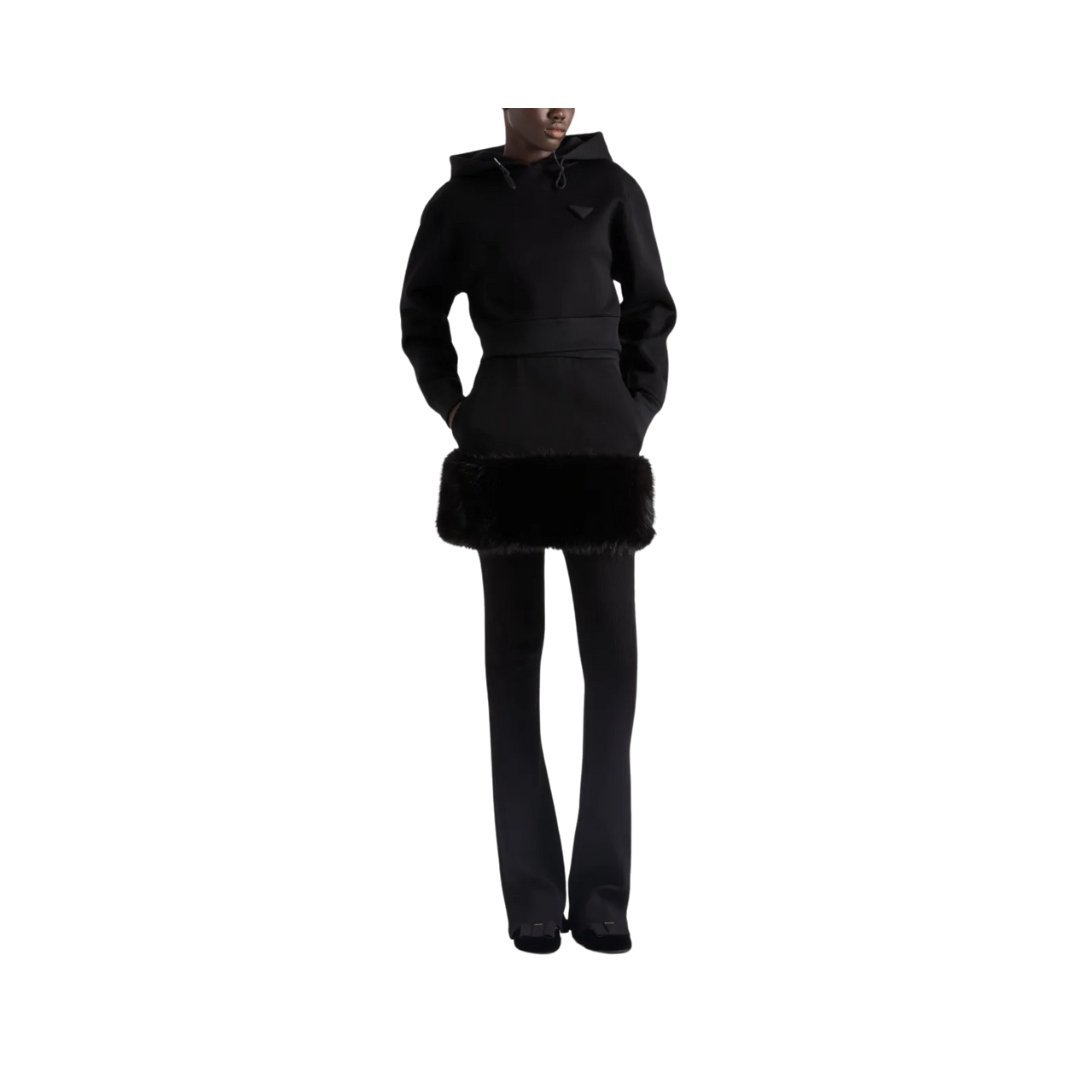 Hoodie Schwarz – Bild 2