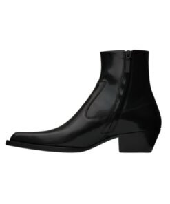 Alternative view of Beat Stiefeletten aus gl?nzendem Leder 4cm
