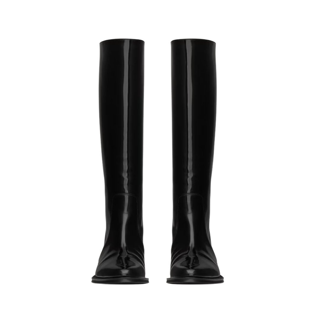 Hunt Boots aus glänzendem Leder – Bild 2