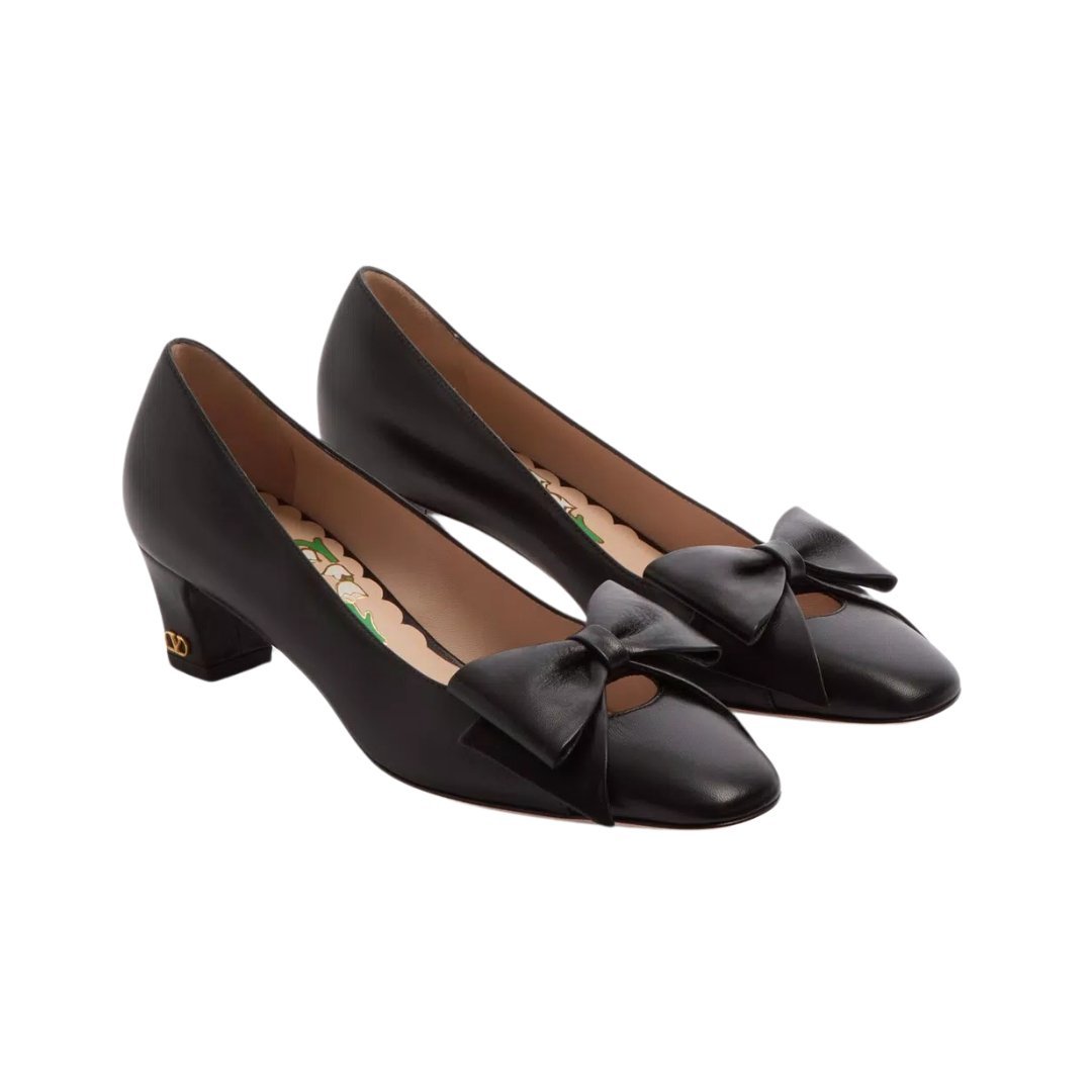 Bowow pumps in kidskin schwarz 45cm – Bild 2