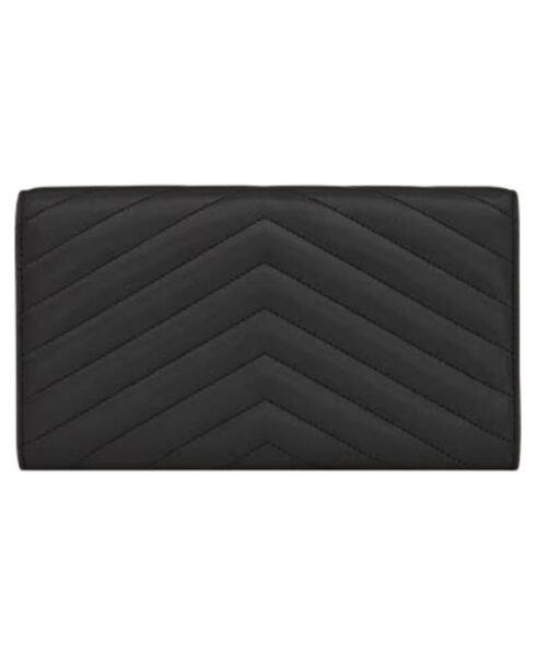 Alternative view of Cassandre matelassierte gro?e Klappenbrieftasche aus Lammleder 19cm