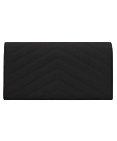 Alternative view of Cassandre matelassierte gro?e Klappenbrieftasche aus Grain de Poudre-Leder 19cm