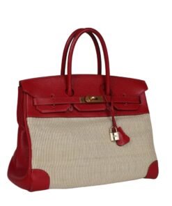 Alternative view of Rouge Vif Buffalo und Crinoline mit Gold-Beschl?gen  35cm