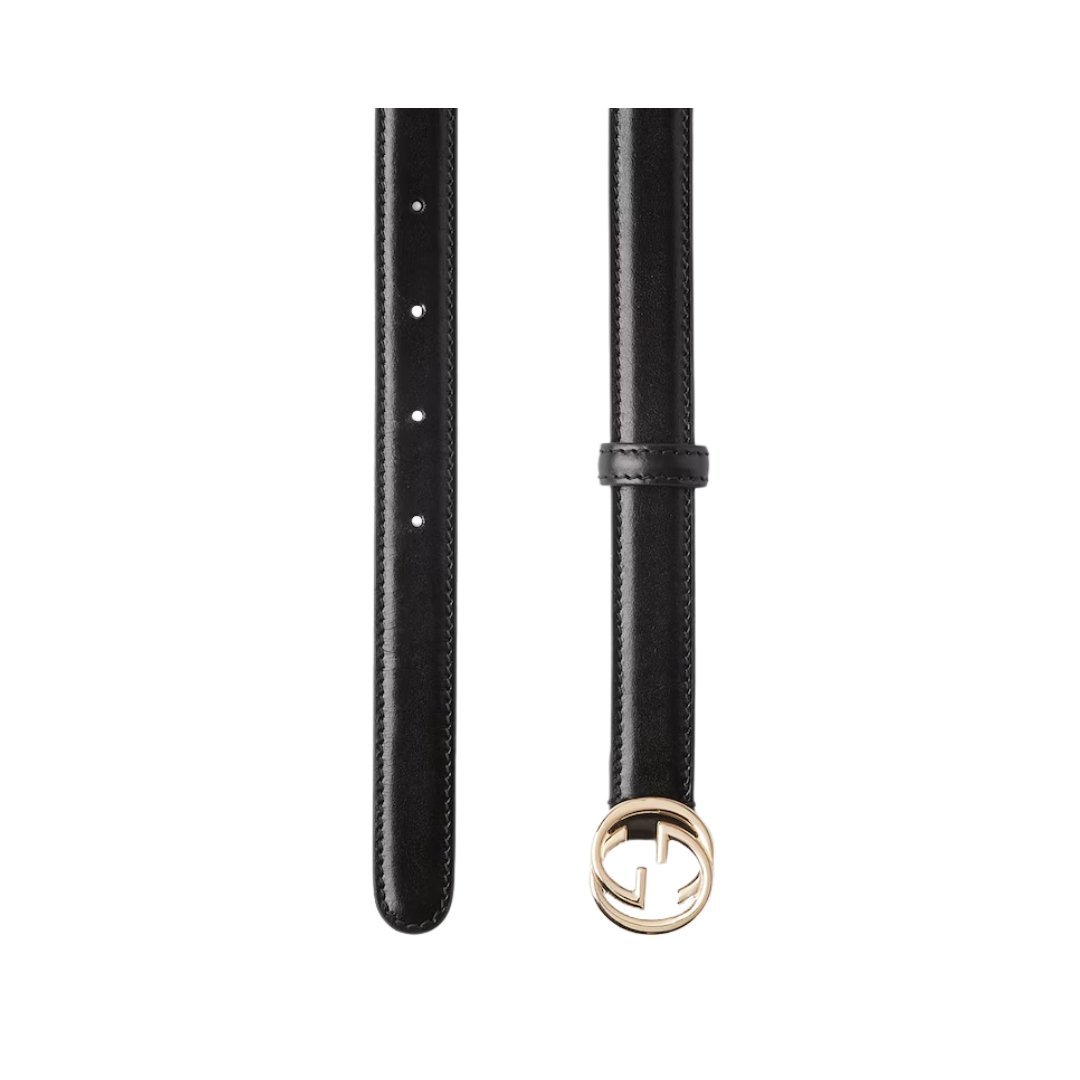Gürtel mit ineinandergreifender G-Schnalle 2cm – Bild 2