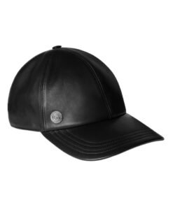 Alternative view of Leder-Baseballkappe