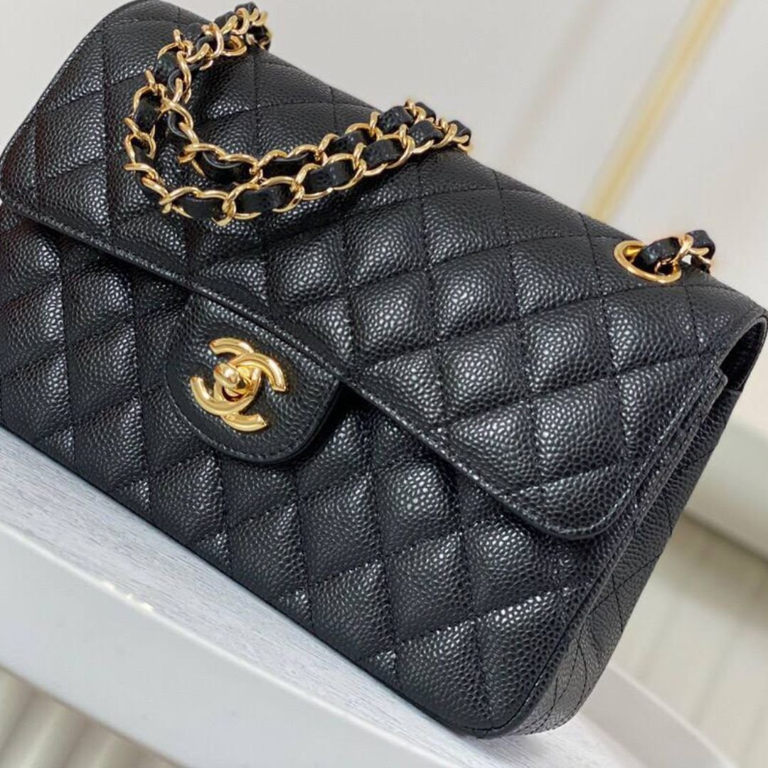 Classic Genarbtes Leder Schwarz 23 cm – Bild 5