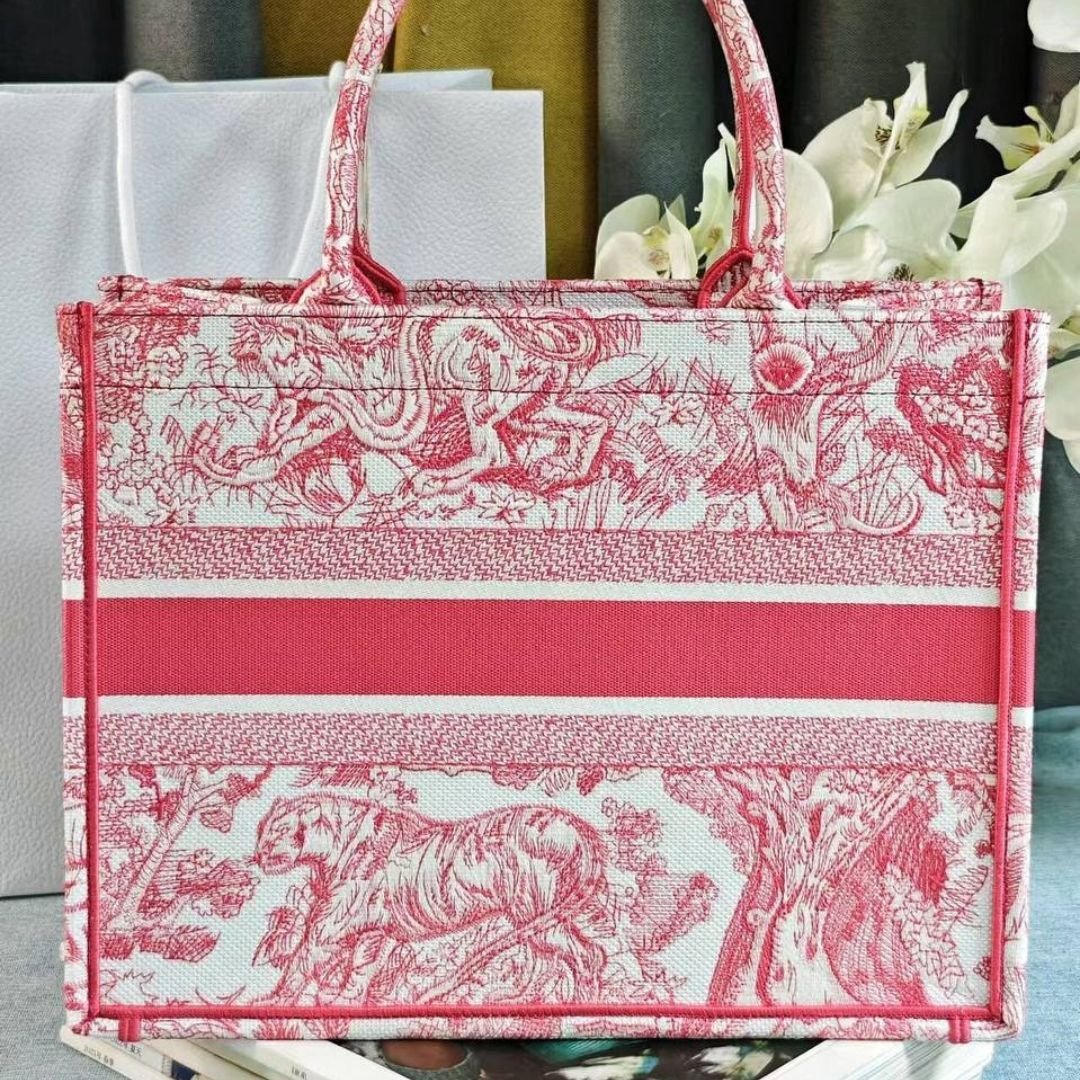 Book Tote Bonbonrosa 36 cm – Bild 6