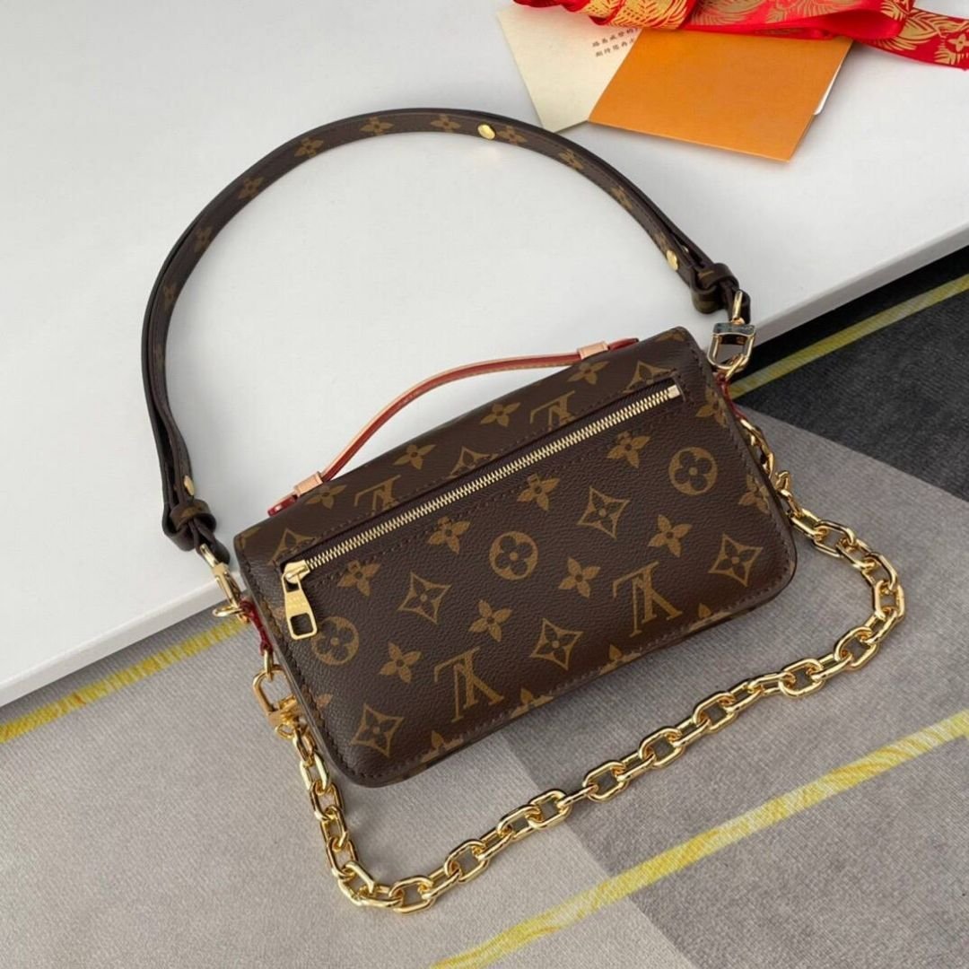 Pochette Metis East West Braun 21,5 cm – Bild 4
