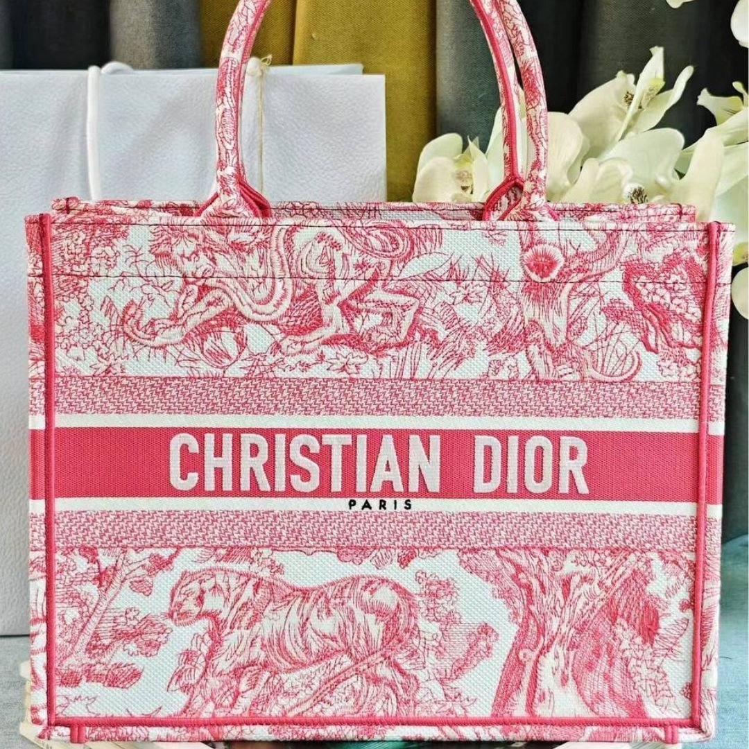 Book Tote Bonbonrosa 36 cm – Bild 5