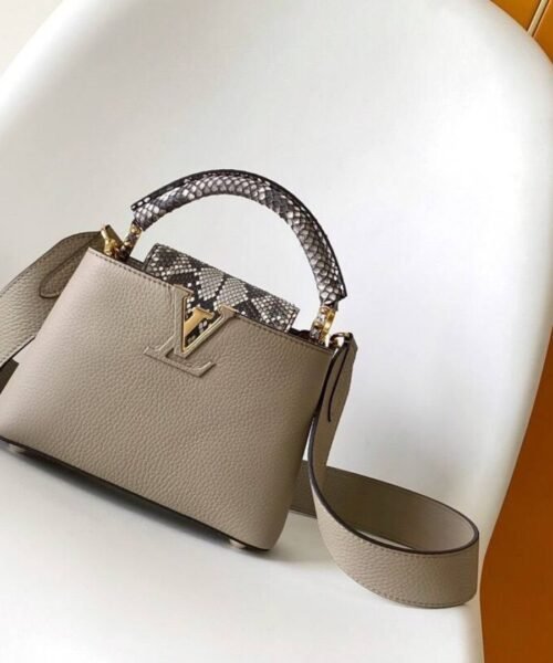 Alternative view of Capucines BB Beige 27 cm