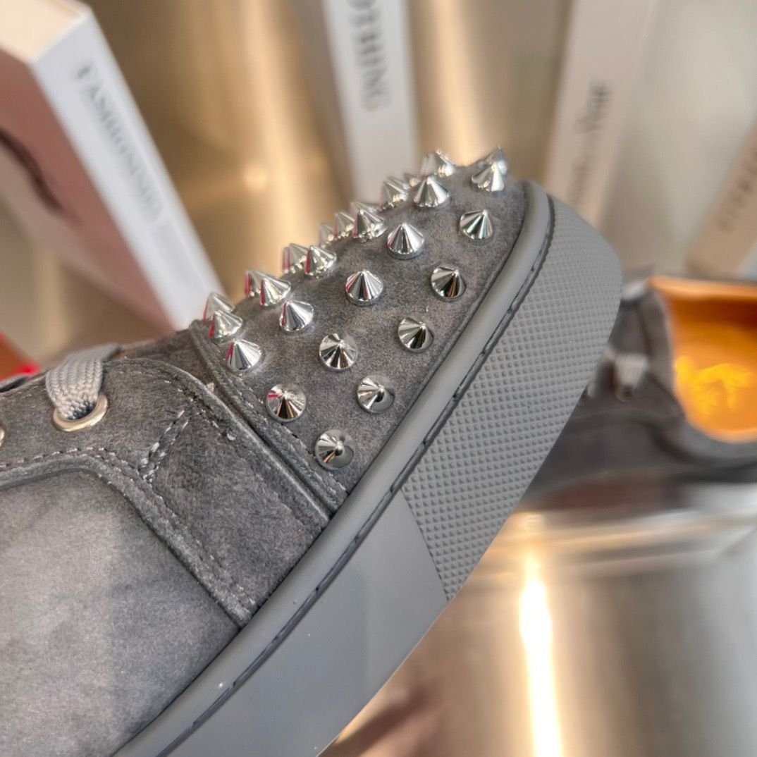 Junior Spike Suede Gray – Bild 4