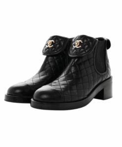 CC-Turnlock-Stiefeletten Schwarz