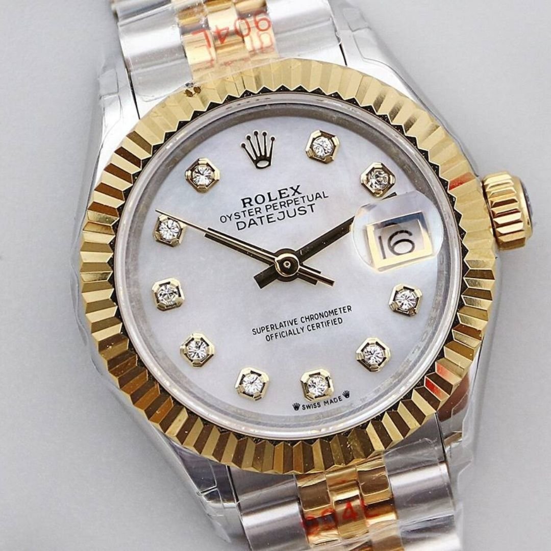DateJust Silbern/Gold 36 mm – Bild 2