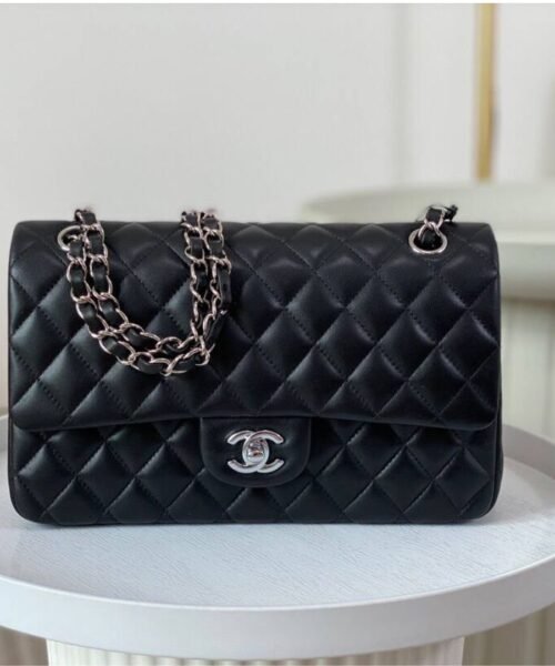 Alternative view of Classic Glattes Leder Schwarz/Silber 25.5 cm