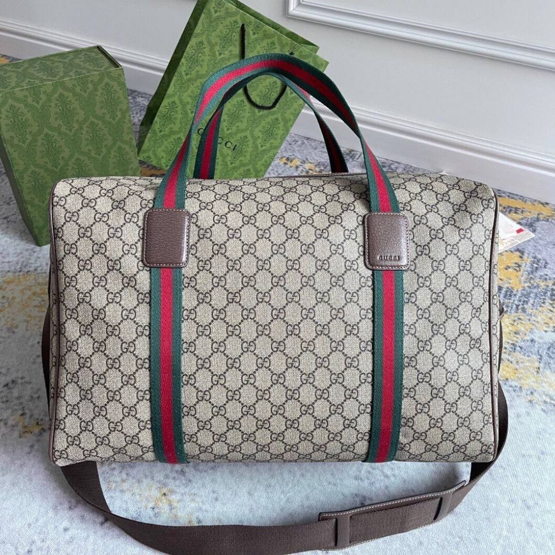 Duffle Medium Beige 45.5 cm – Bild 3