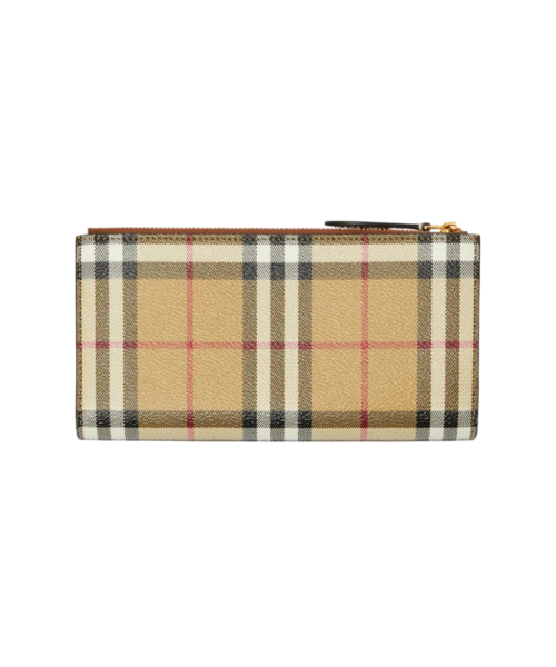 Gro?e Check-Bifold Geldb?rse  19cm