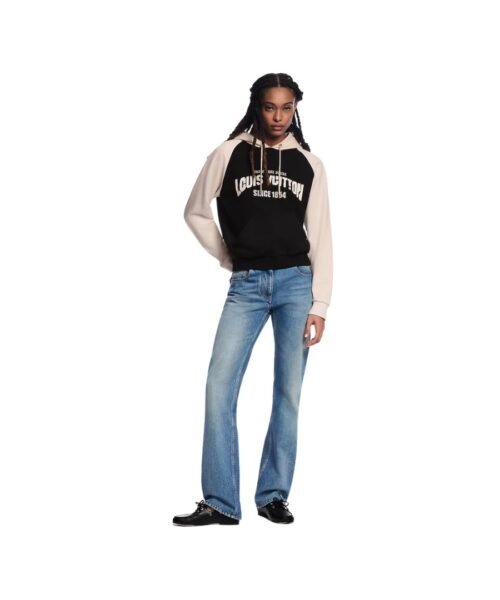 Alternative view of Hoodie Schwarz/Wei?