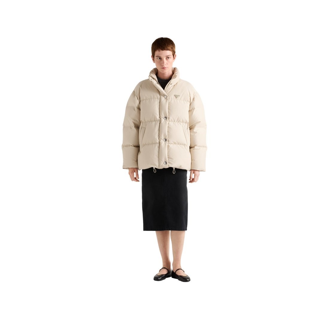 Daunenjacke Beige – Bild 2