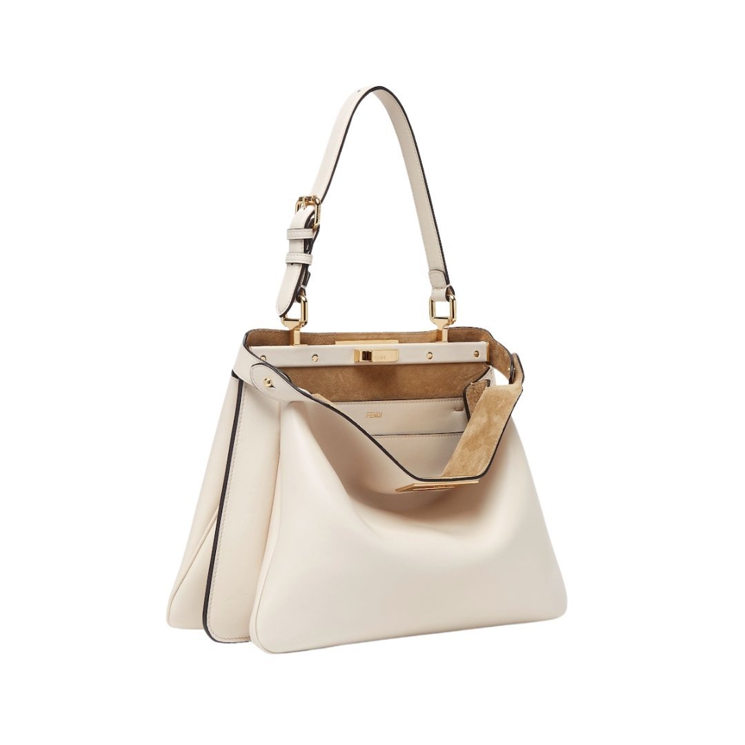 Kamelien-Ledertasche 25.5cm – Bild 3