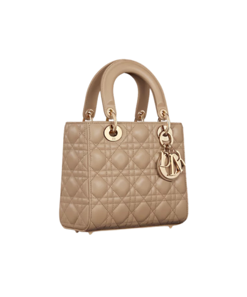 Alternative view of Biscuit lamsleer met Cannage-motief 20cm